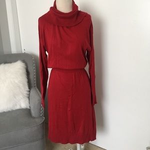 Brand New Red Sweater Dress